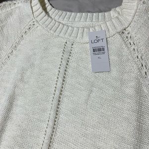 Loft crew neck sweater